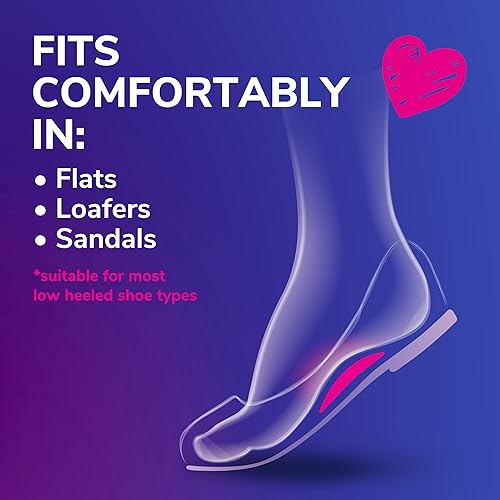 Miniatura 3 de Dr. Scholl's Love Your Flat & SANDALS - Cojines de arco para mujer, talla 6-10, 3 pares