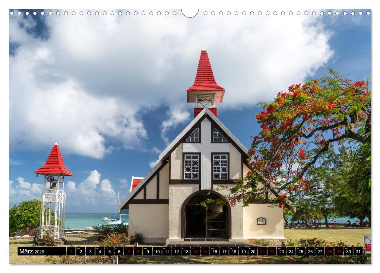 Trauminsel Mauritius (Wandkalender 2026 DIN A3 quer), CALVENDO Monatskalender: Die Trauminsel im Indischen Ozean in einem farbenfrohen Kalender vom Reisefotografen Peter Schickert. (CALVENDO Orte)