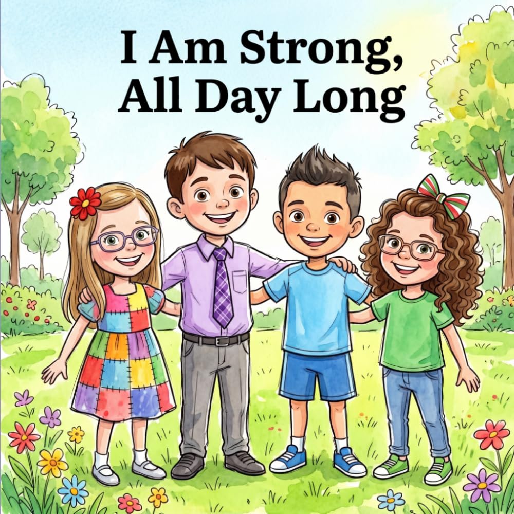 I Am Strong All Day Long: Empowering Children with Positive Self-Talk, Resilience, and Growth Mindset Skills, Positive Affirmations and ... Build Confidence, Kindness, Resilience