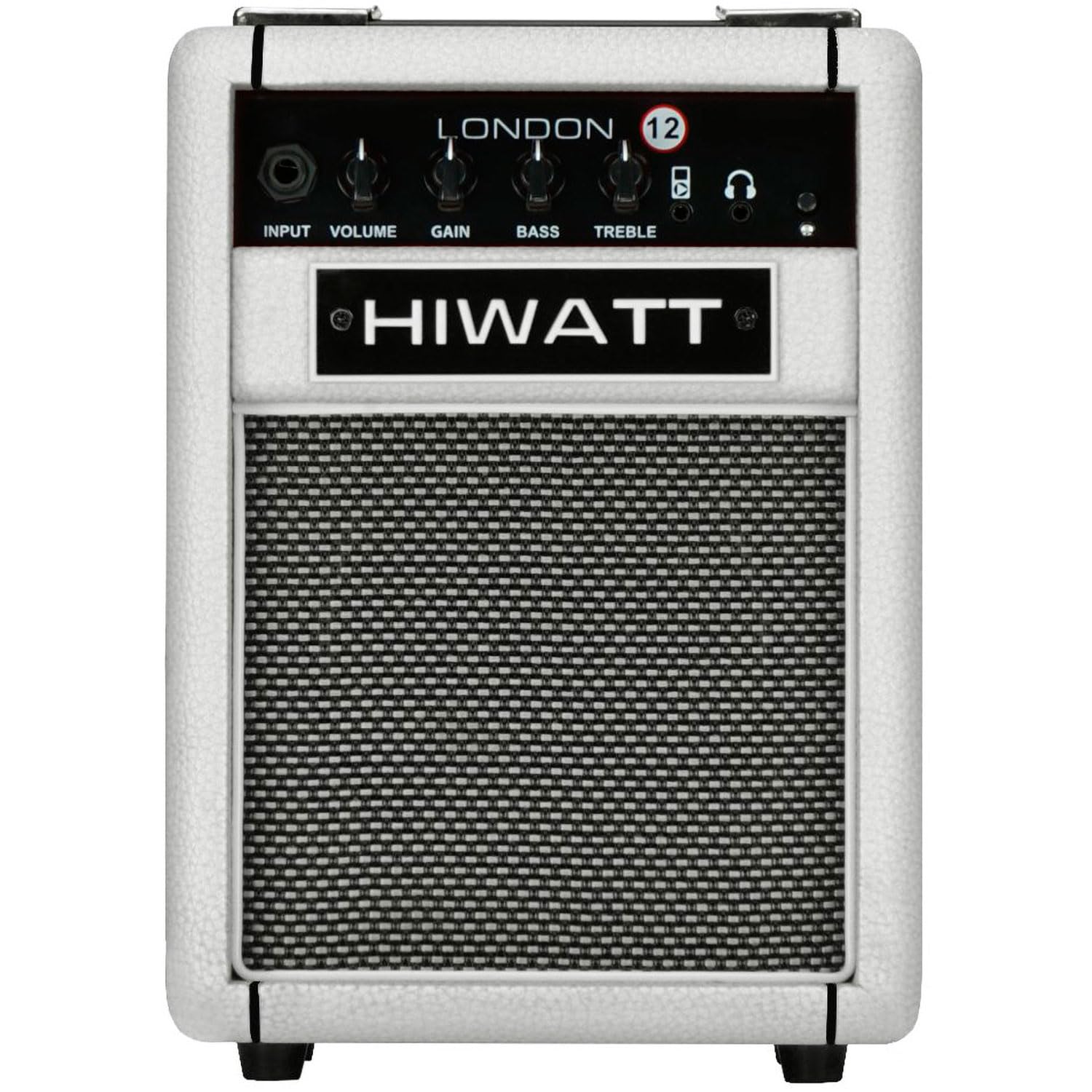Hiwatt London 12 Combo Gitarren-Verstärker Weiß mit keepdrum Kabel