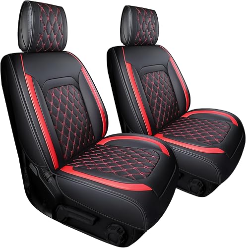 Aierxuan Jeep Wrangler JK JL - Fundas para el asiento delantero, de ajuste personalizado, 24 puertas, para camionetas 2007-2022 Unlimited X Rubicon