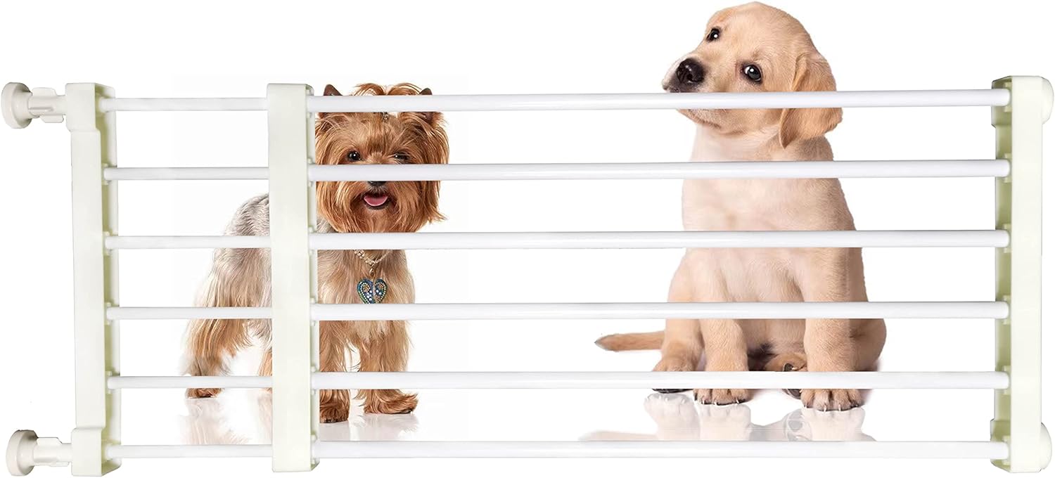 Short Dog Gate,Small Expandable Dog Gates for Doorways 22"39.37",Pressure Gates