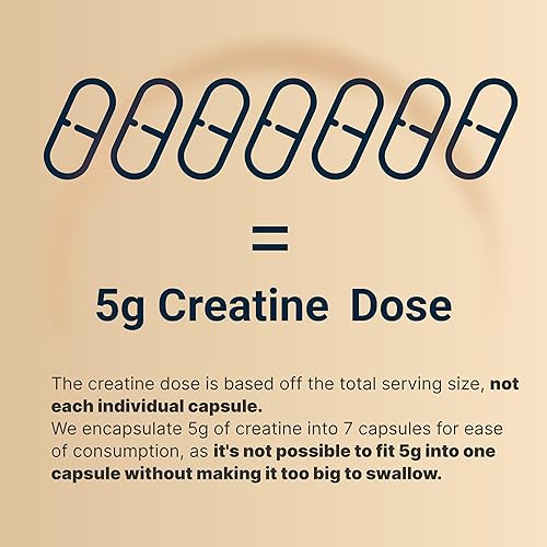 Miniatura 8 de NatureBell Cápsulas de monohidrato de creatina de 5,000 mg por porción, 500 unidades  Píldoras de creatina micronizadas y sin sabor  Soporte para