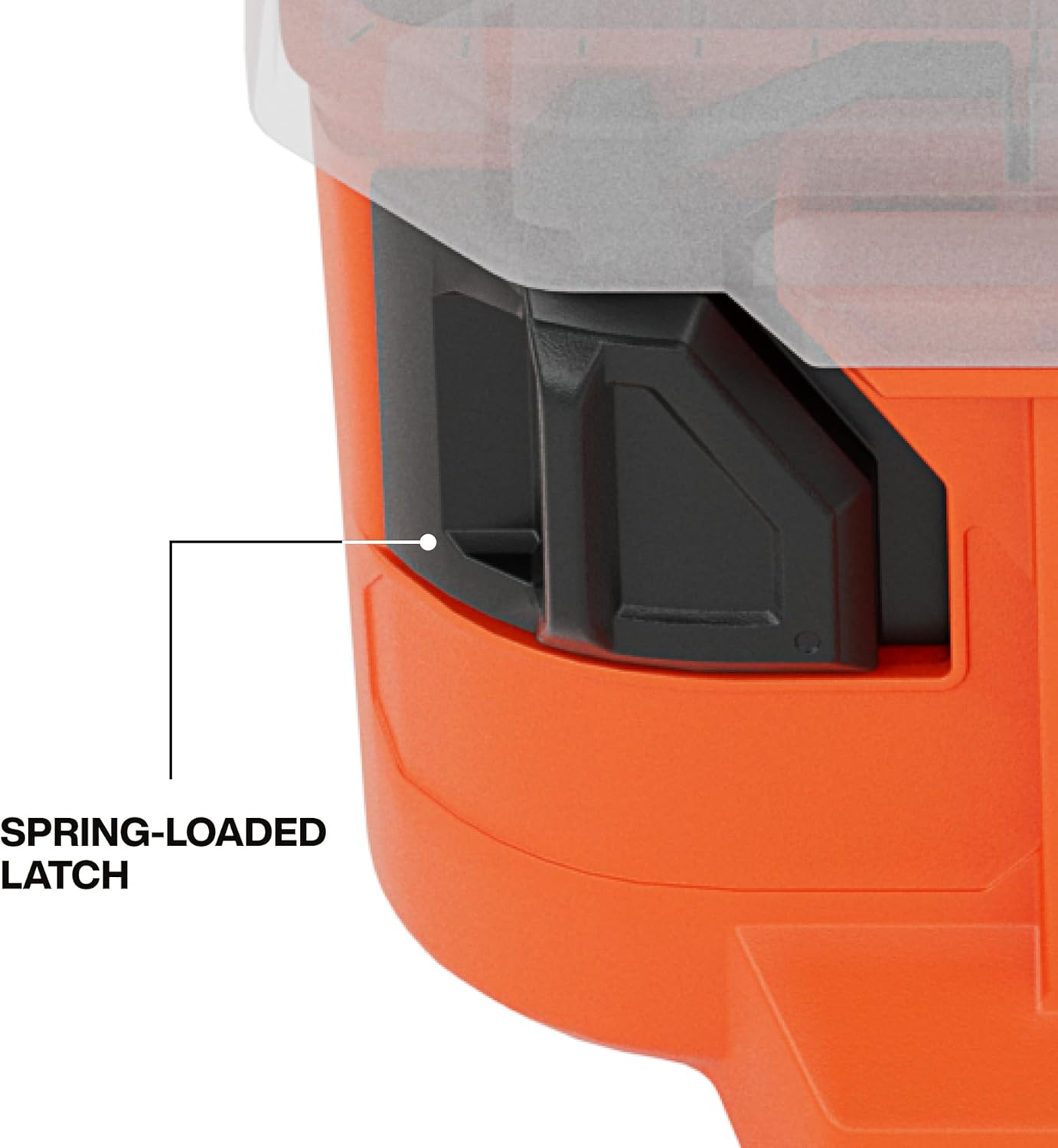 Klein Tools 54500MBX MODbox Tall Compartment Box, Half-Width Tool Organizer, Small Parts Tool Box with 10 Compartments, 4 Removable Bins, Stackable Module