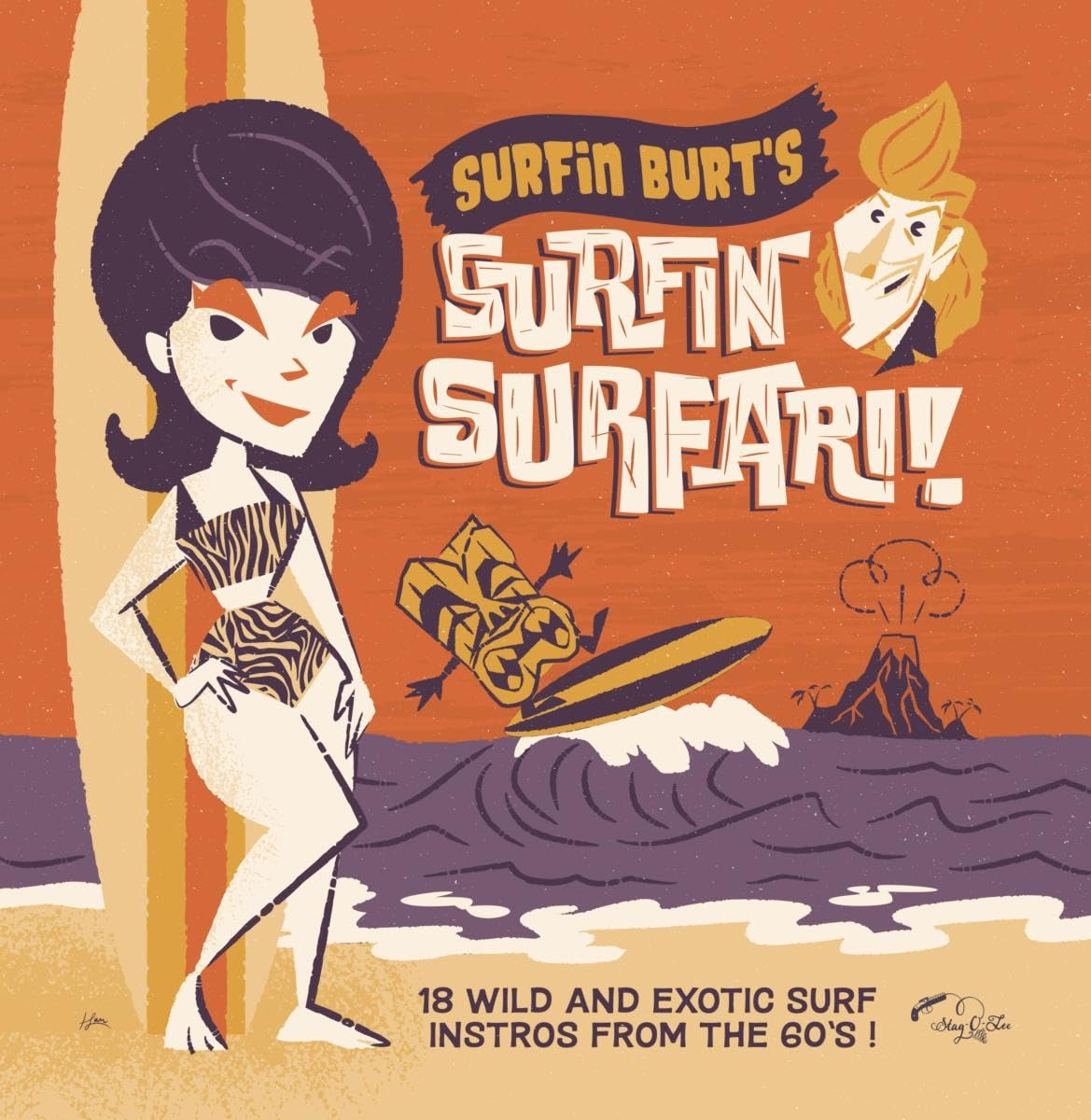 Surfin Burt's Surfin Safari [VINYL]