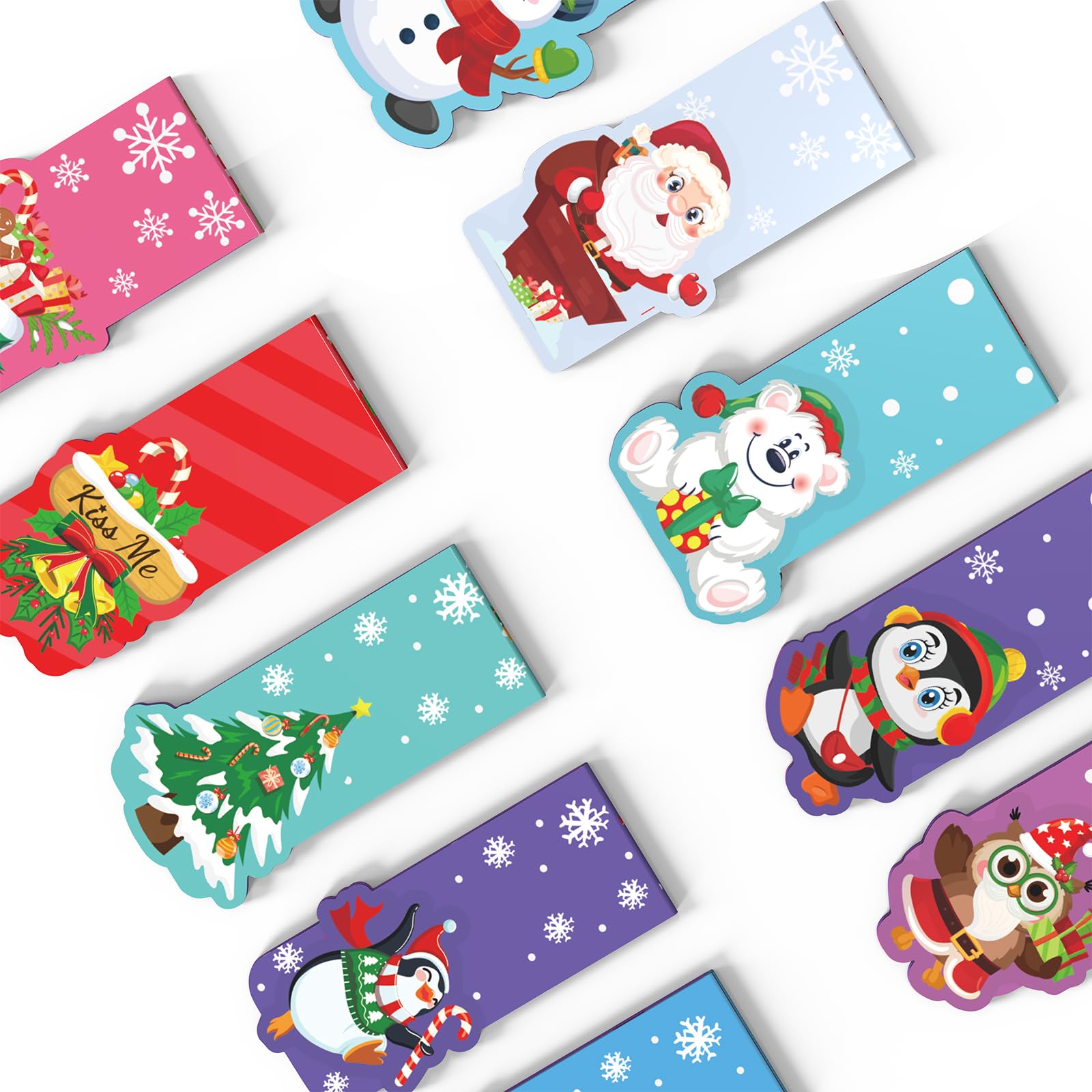 Magnetic Bookmarks Christmas, Advent Calendar Filling Children, Secret