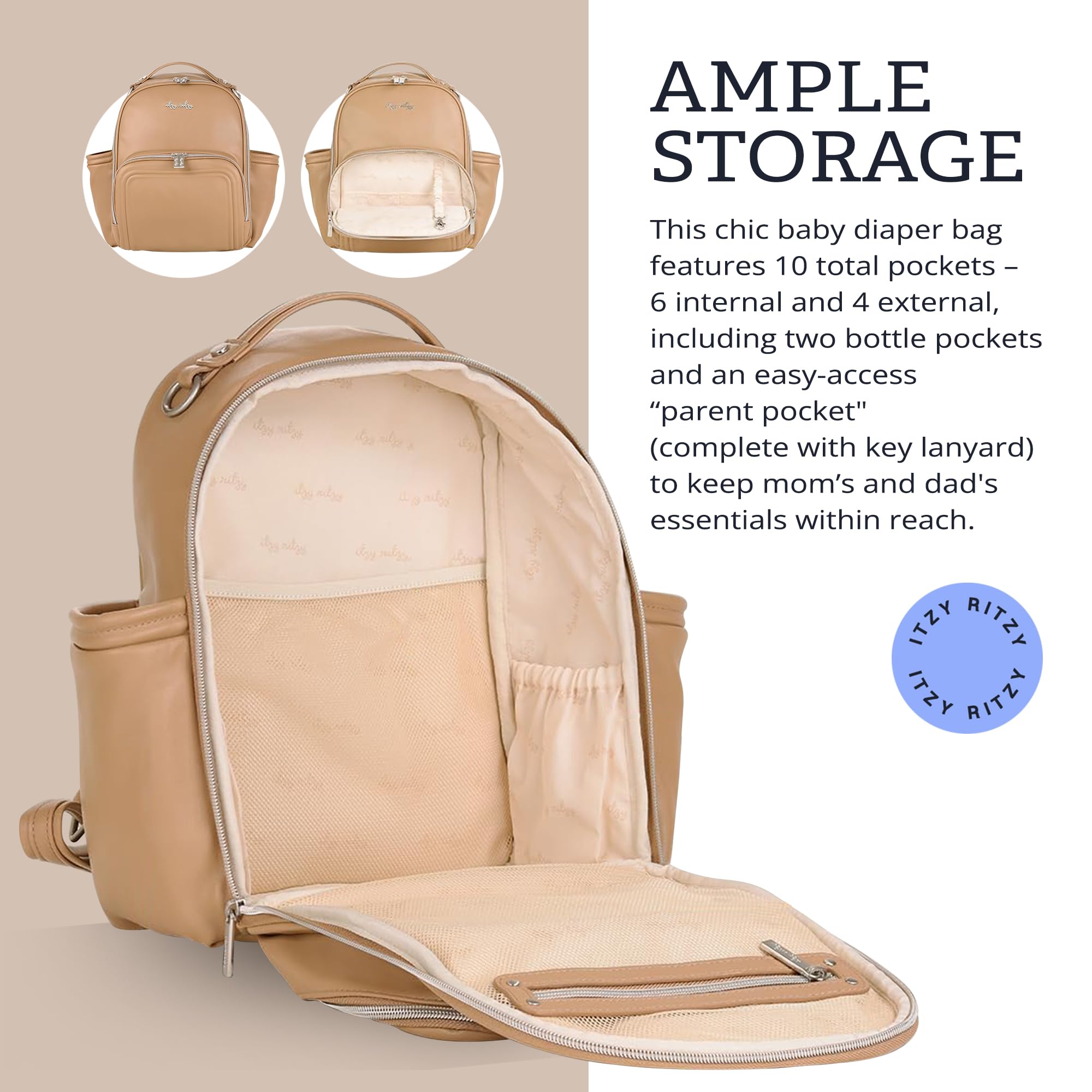 Itzy Ritzy Mini Plus Sac à langer pour bébé fille