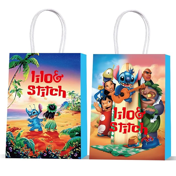 6 Lilo & Stitch Friendship Bracelets – Adjustable Wax Cord With Charms | Party Bag Fillers Gifts 8 thumbnail image