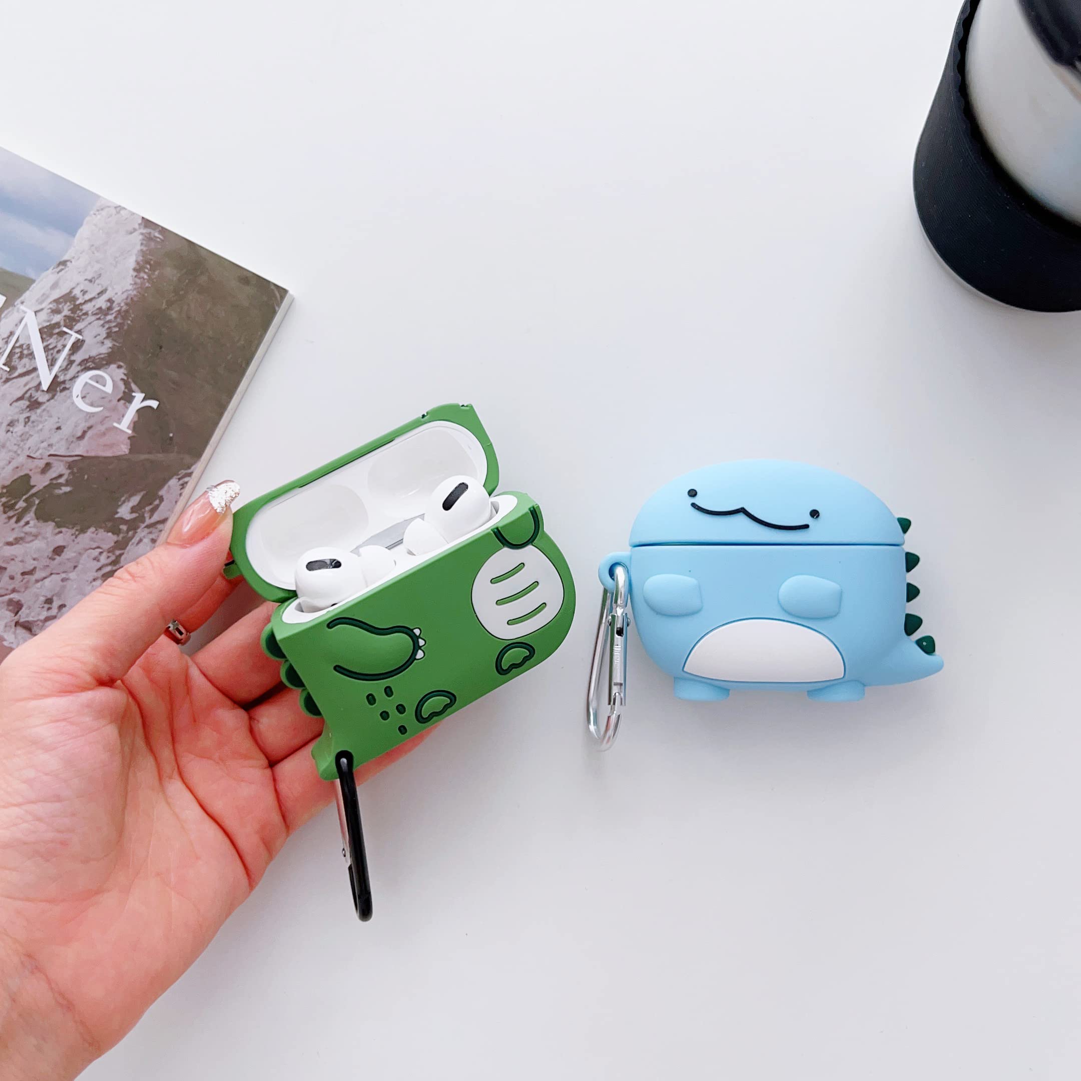 Amazon.com: 【2 Pack】 Lubiogio 3D Cute Crocodile+Dinosaur Case