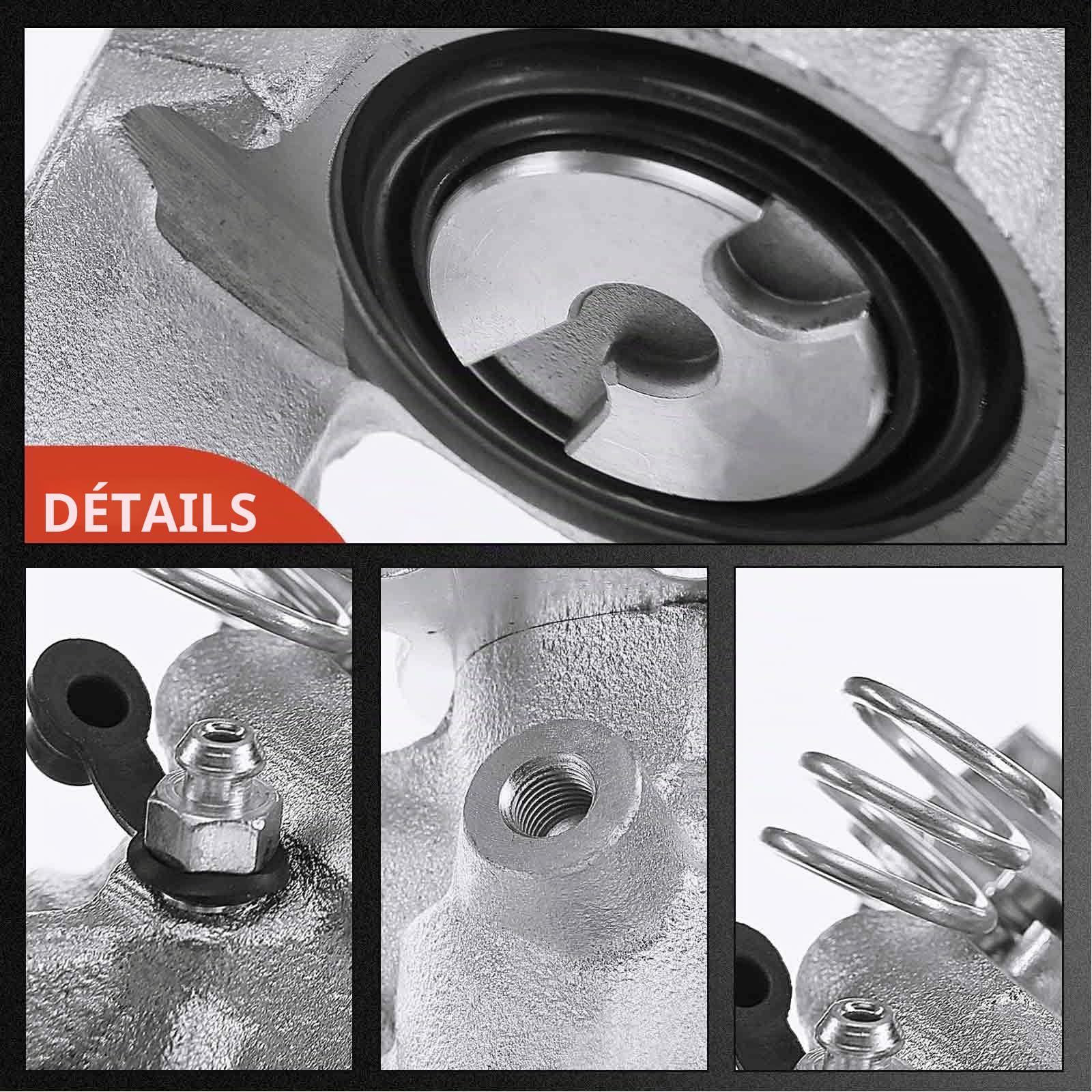 Frankberg Étrier de frein arrière droit 7701208037 | Compatible avec: Movano plateau/châssis X70, Autobus Interstar X70, Interstar Box X70, Plateau Master II/châssis ED/HD/UD