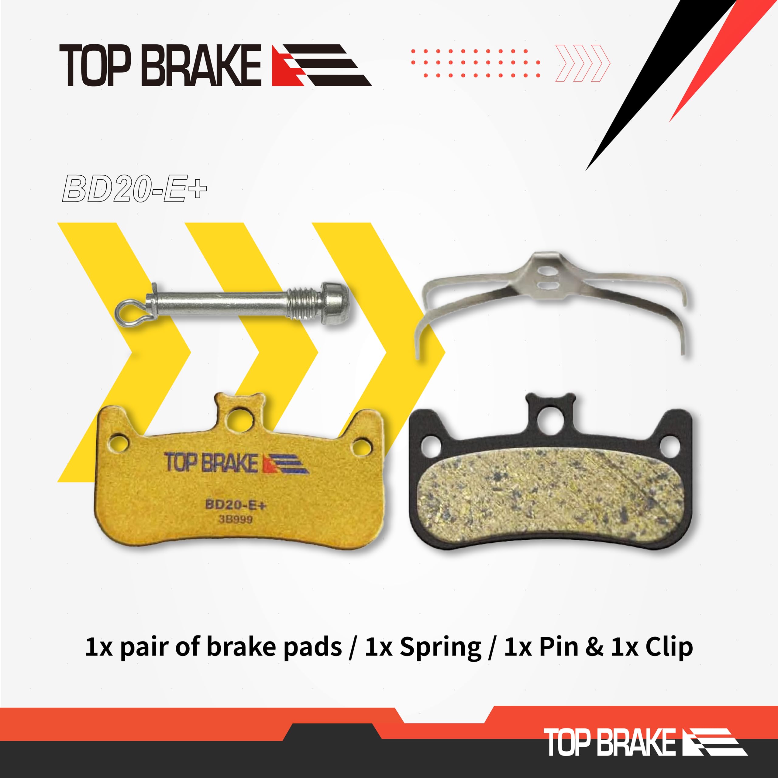 Pastiglie Freni Posteriori Pastiglie Freni TOP BRAKE Per Formula