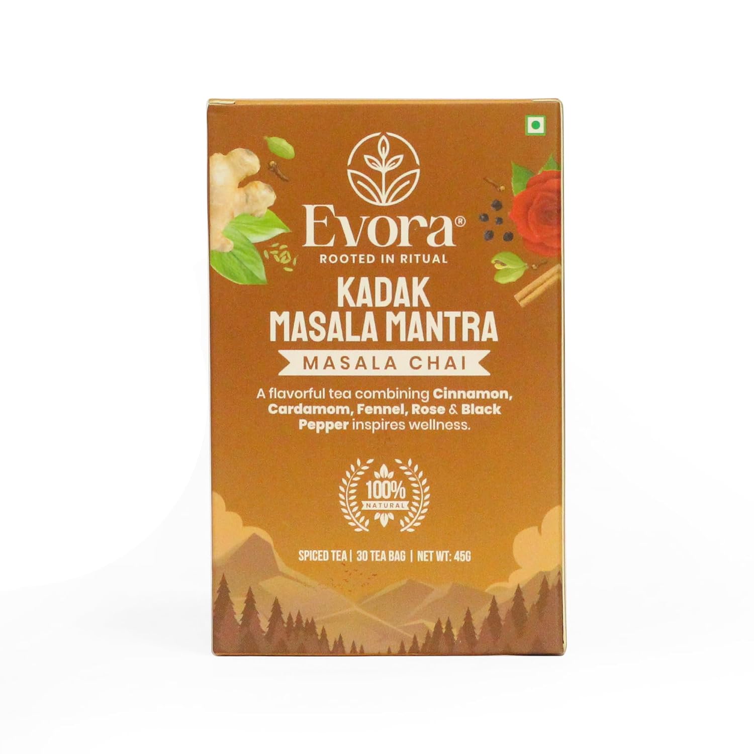 Té Masala Kadak Masala Mantra 30 saquitos