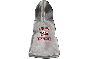 NFL 49ers University of Alaska Pet Hooded Crewneck