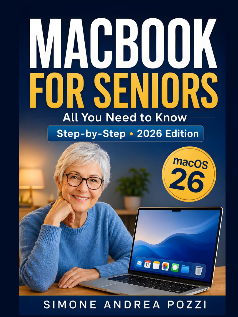Macbook for Seniors - Stress-Free, Step-by-step macOS 26 Essentials - updated for 2026: for MacBook Air and MacBook Pro (Your Tech Made Easy - Apple tech for Seniors)