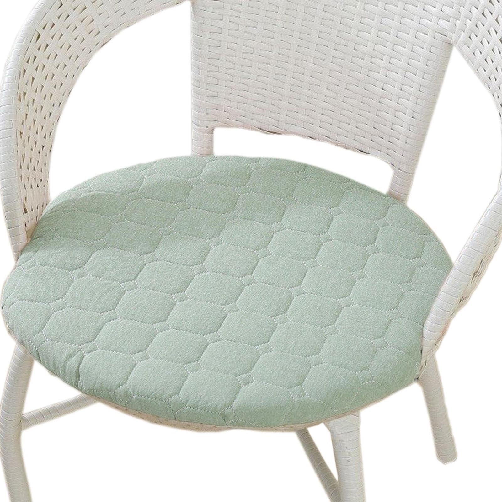 IvyLoutish Anti-Slip Round Seat Cushions, Soft Circle Stool Pads, for Kitchen, Dining, Breakfast Nook & Counter Height Chairs