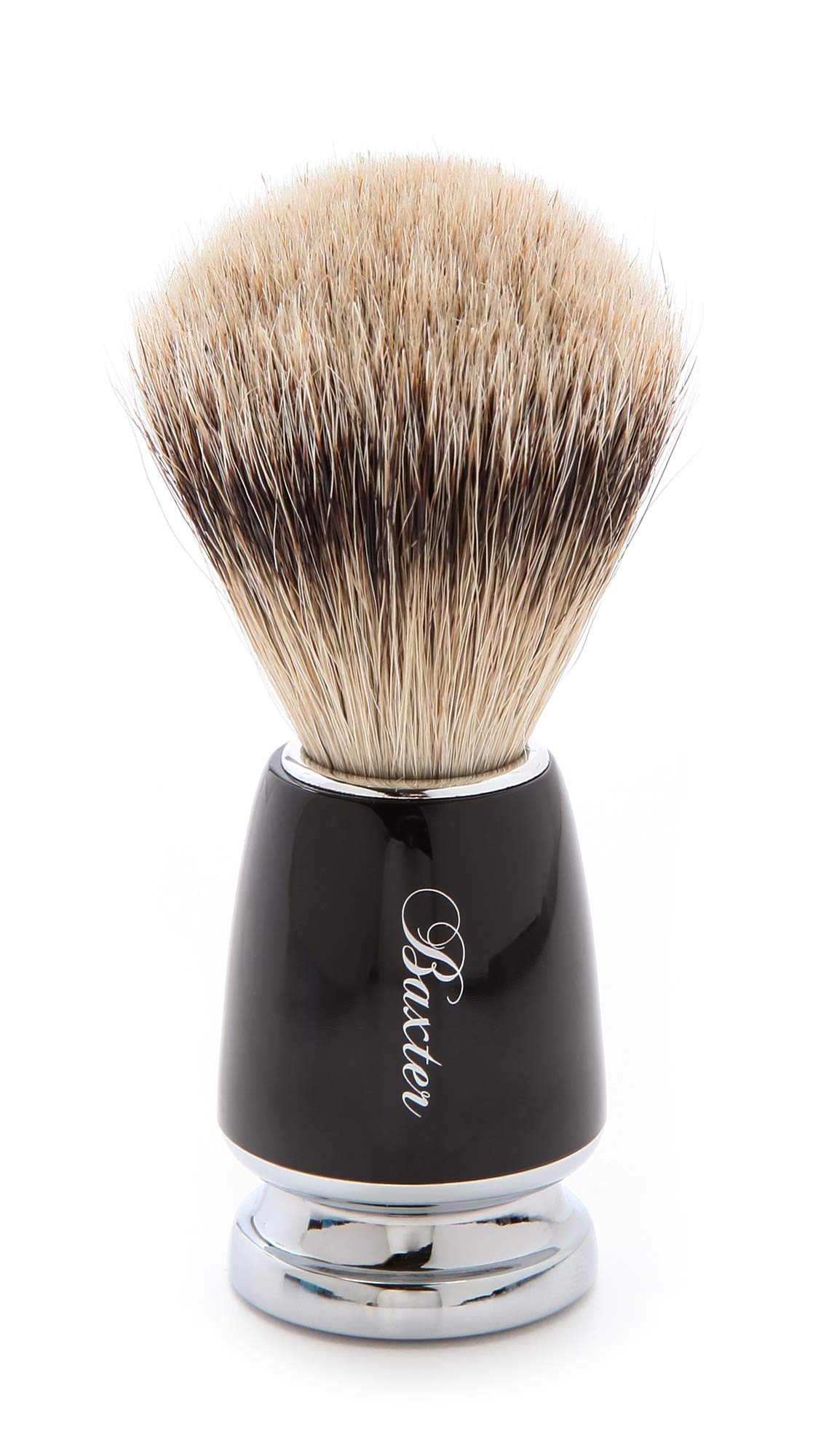 Baxter of California Silver Tip Badger Brush | 100% Natural Badger Hair