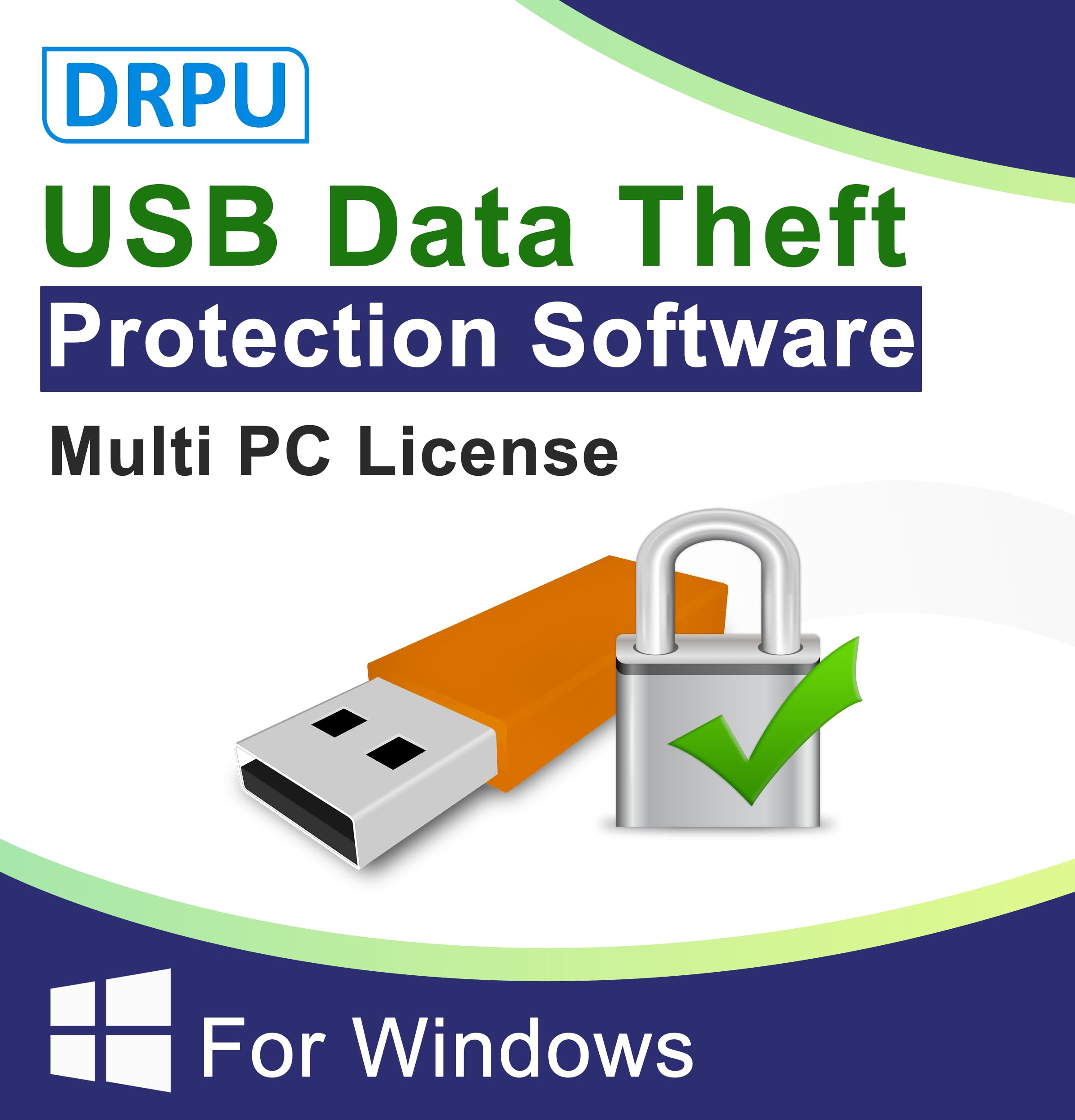 DRPU USB Data Theft Protection Software Multi PC LICENSE, Software Download License Card, Compatible with Windows-picture-20