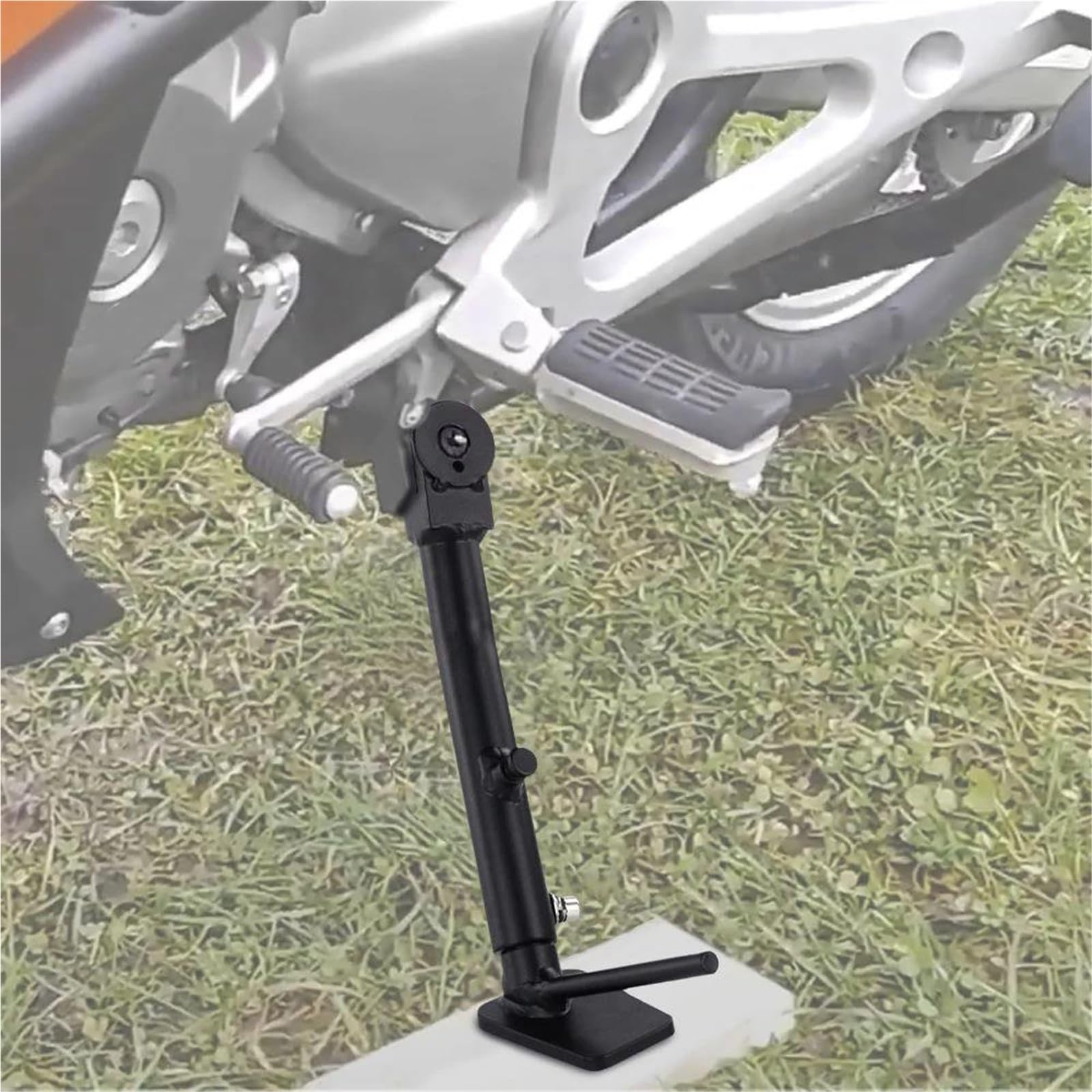 Rivestimenti Laterali Supporto Cavalletto Laterale Cavalletto Regolabile Moto per Varadero XL1000V 2003 2004 2005 2006 2007 2008-2011