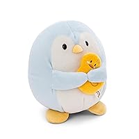 NICI peluche Pinguino Waddle 27cm con anatra i blu - Simpatico peluchetto con imbottitura