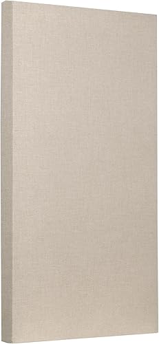 Miniatura 12 de ATS Acoustics Panel acústico absorbente de sonido con tela Sona, NRC 1.0, clasificación contra incendios, 24 "x 36" x 2" (platino) Platinado,Azul