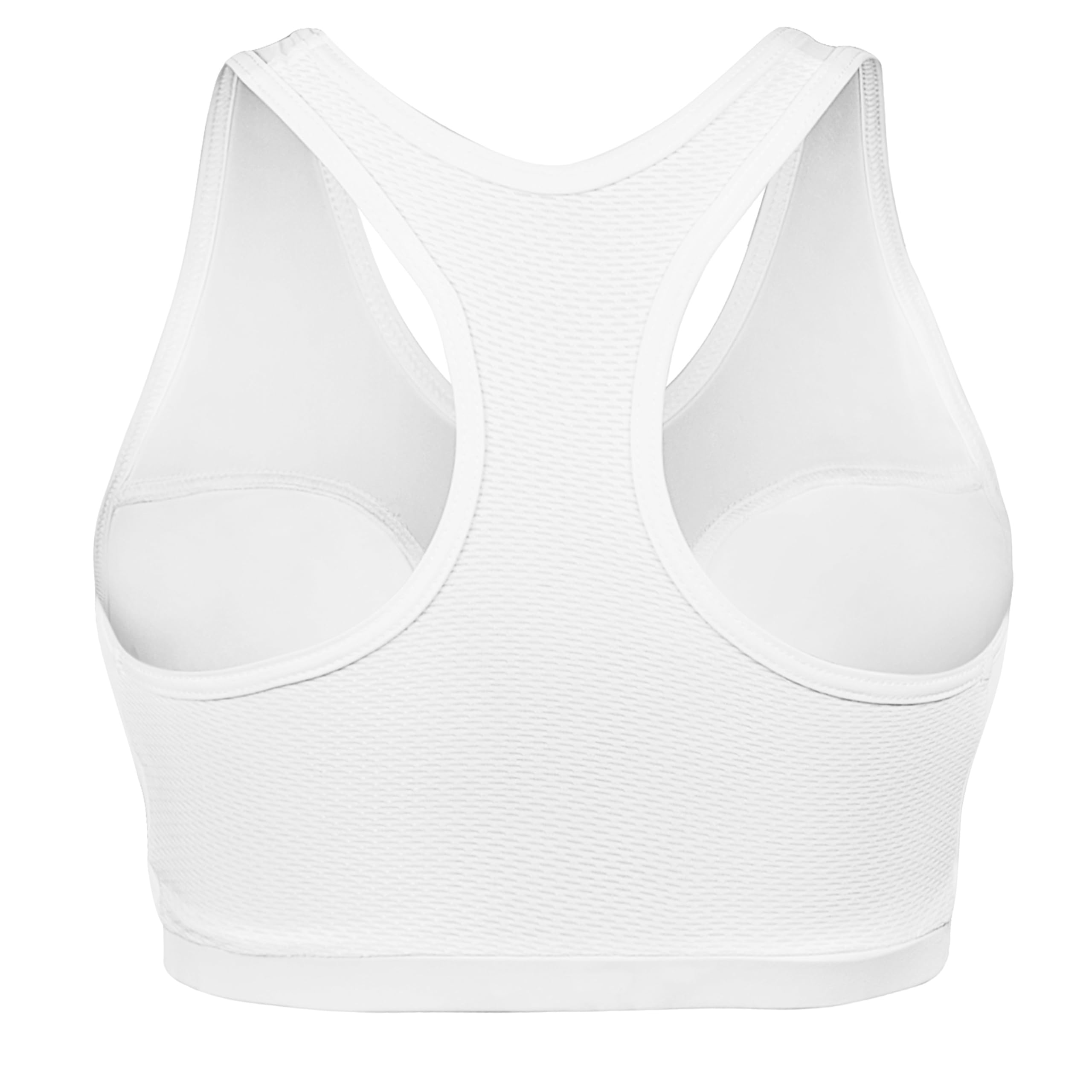adidas Protege Poitrine Coque + brassière (Couleur : Blanc - Taille : L)