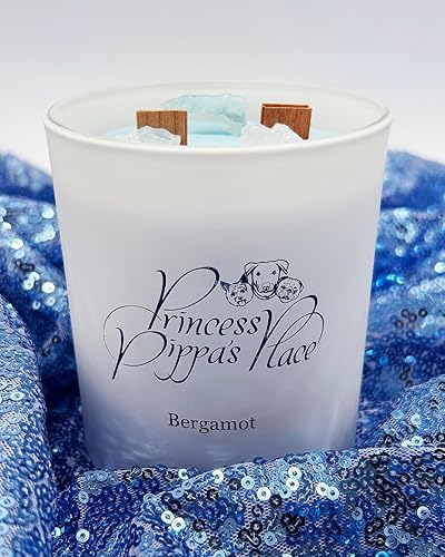 Miniatura 8 de Velas perfumadas 13% para mujeres y hombres, velas perfumadas no tóxicas con 3 cristales curativos y 2 mechas de madera en tarro de vidrio, vela de