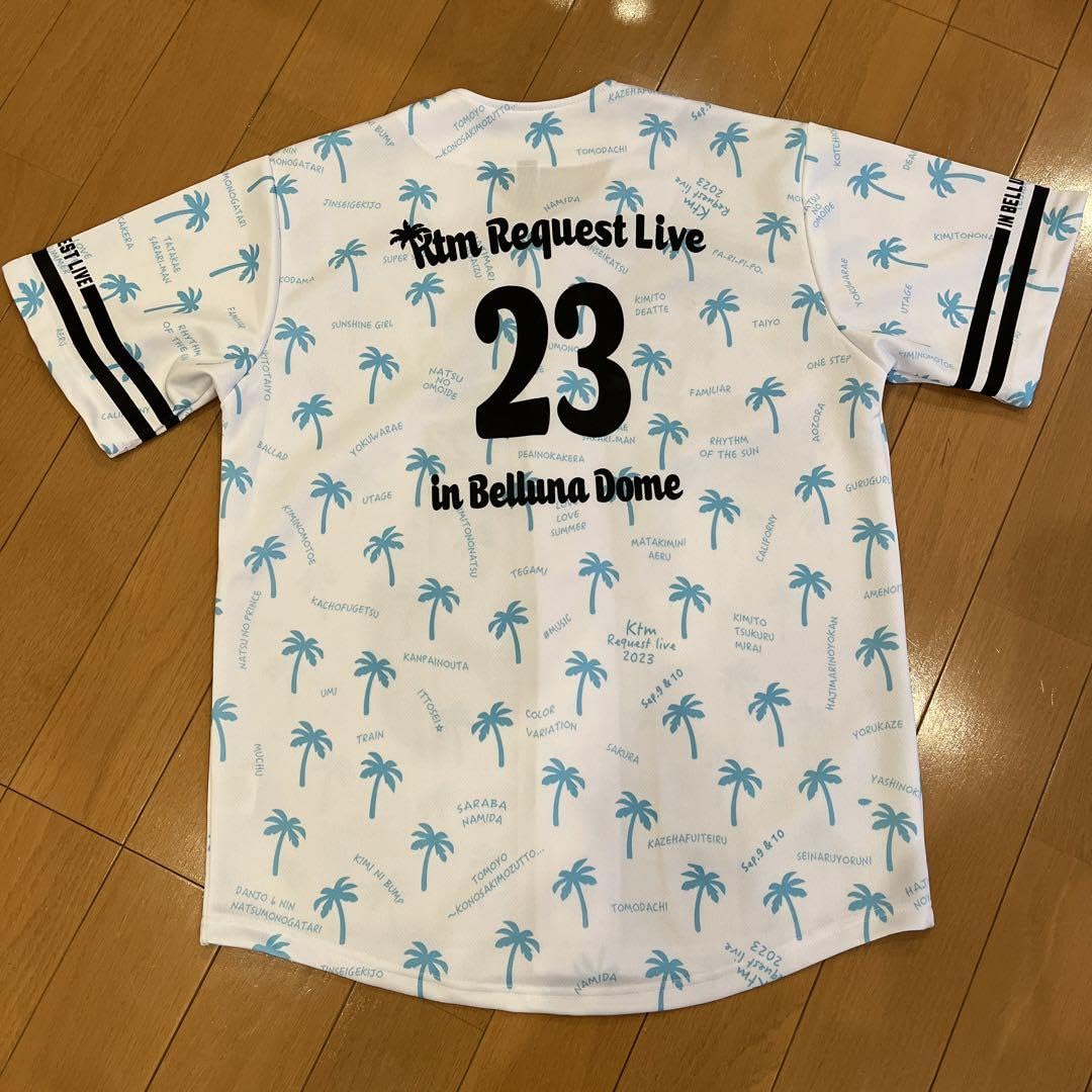 ケツメイシツアーベースボールTシャツグッズベースボールシャツ23週年
