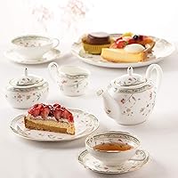 Vista 4 de Noritake T50523A/4409 Noritake Tea Pot, 18.2 fl oz (520 cc), Chints de flores, porcelana de hueso
