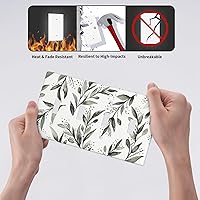 Vista 59 de Placa de pared dúplex de receptáculo de dispositivo de 1 gang de madera envejecida blanca gris con veta de tablón, cubierta de enchufe eléctrico