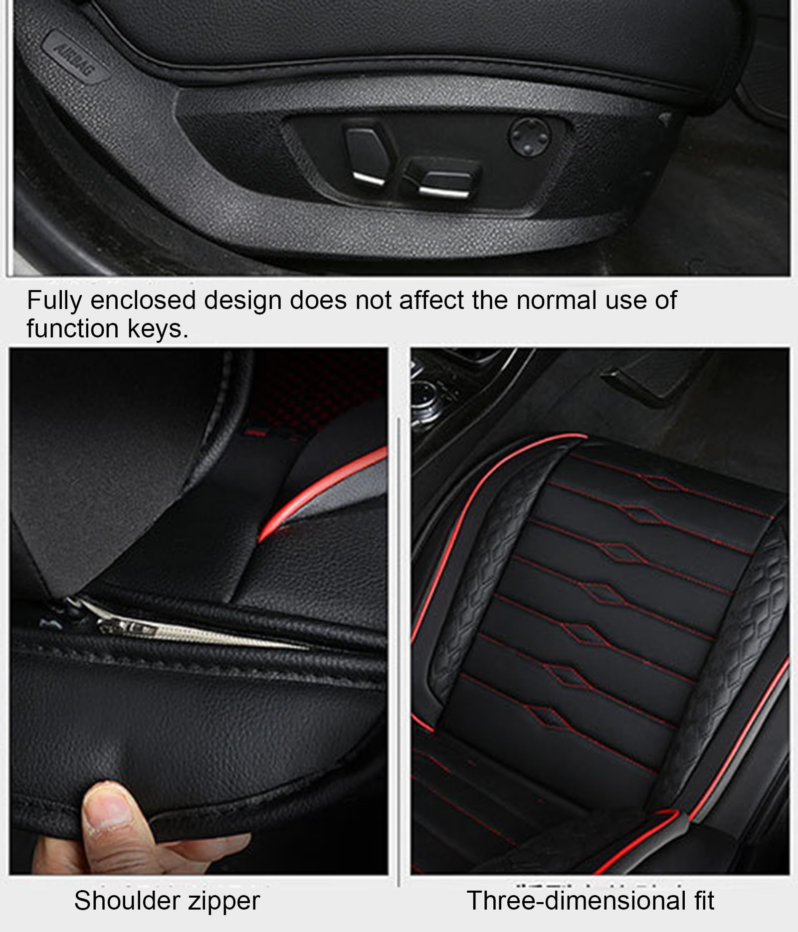 COPERCHI di Auto CAPERCHI- COPERCHI di Auto Auto Auto Comuni COPERCHI Auto Auto 5 SETTI Set in FATTURA UNIVERSALITURA, Fit Universale Compatibile airbag.,E