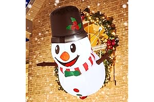 2023 3.5FT Snowman Christmas Inflatables Window Decorations Outdoor Indoor Home Xmas Inflatable...