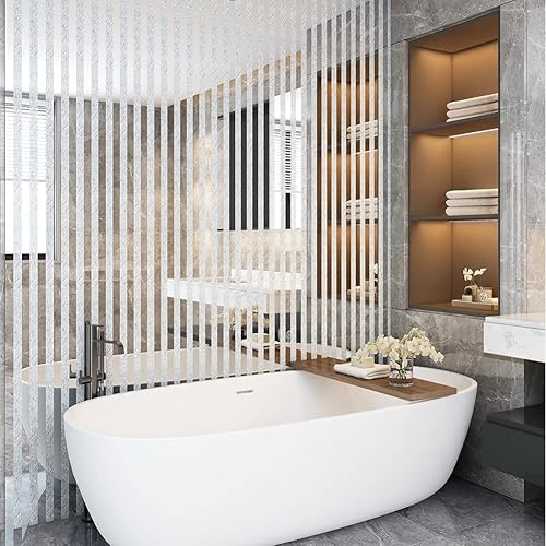 Miniatura 2 de Mosaico de espejo biselado para despegar y pegar, azulejos autoadhesivos de vidrio para salpicaduras de cocina, pared de baño (5 hojas, meteorito