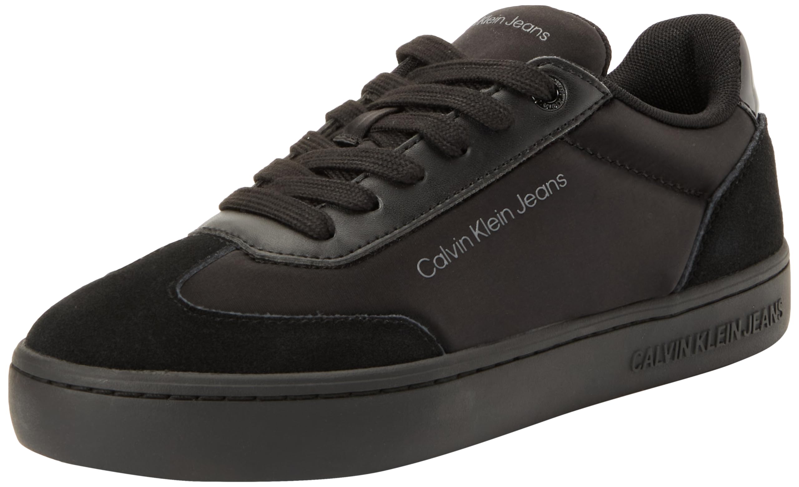 Calvin Klein Jeans Zapatillas sneaker Mujer Classic Cupsole de ante, Weiß (Blanco), 36