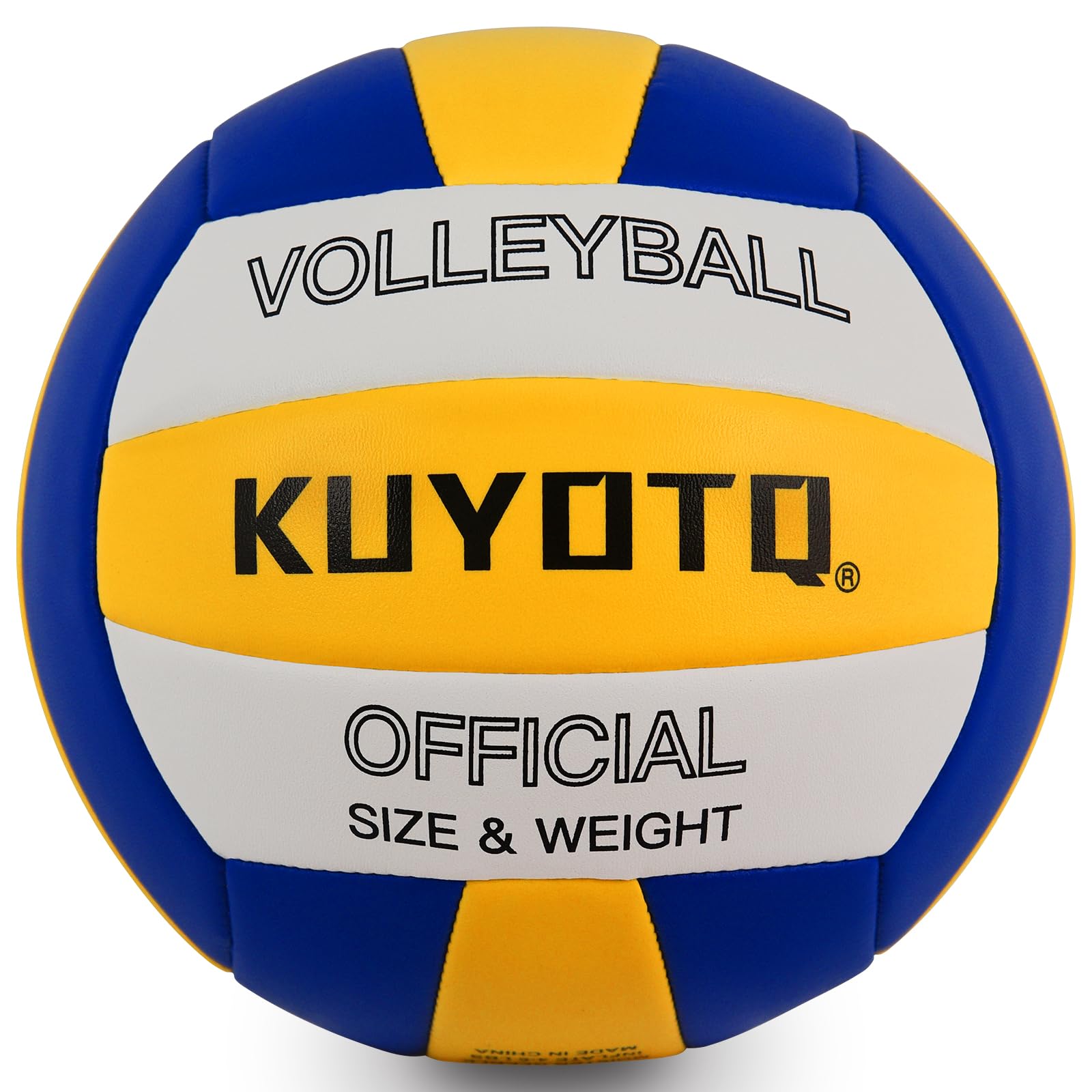 KUYOTQ Pink Outdoor Volleyball - Official Size 5, Thickened Soft Leather For Beach, Training & Games (Deflated) - View #9