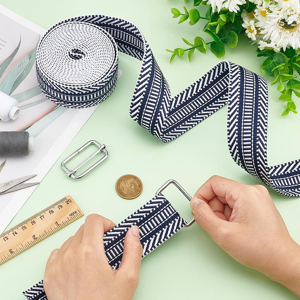 Besticktes Band, Vintage Jacquard-Bänder Nähen, dekoratives ethnisches