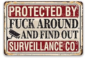 Protected by Funk Around and Find Out Yard Sign: Guard Your Property with Confidence