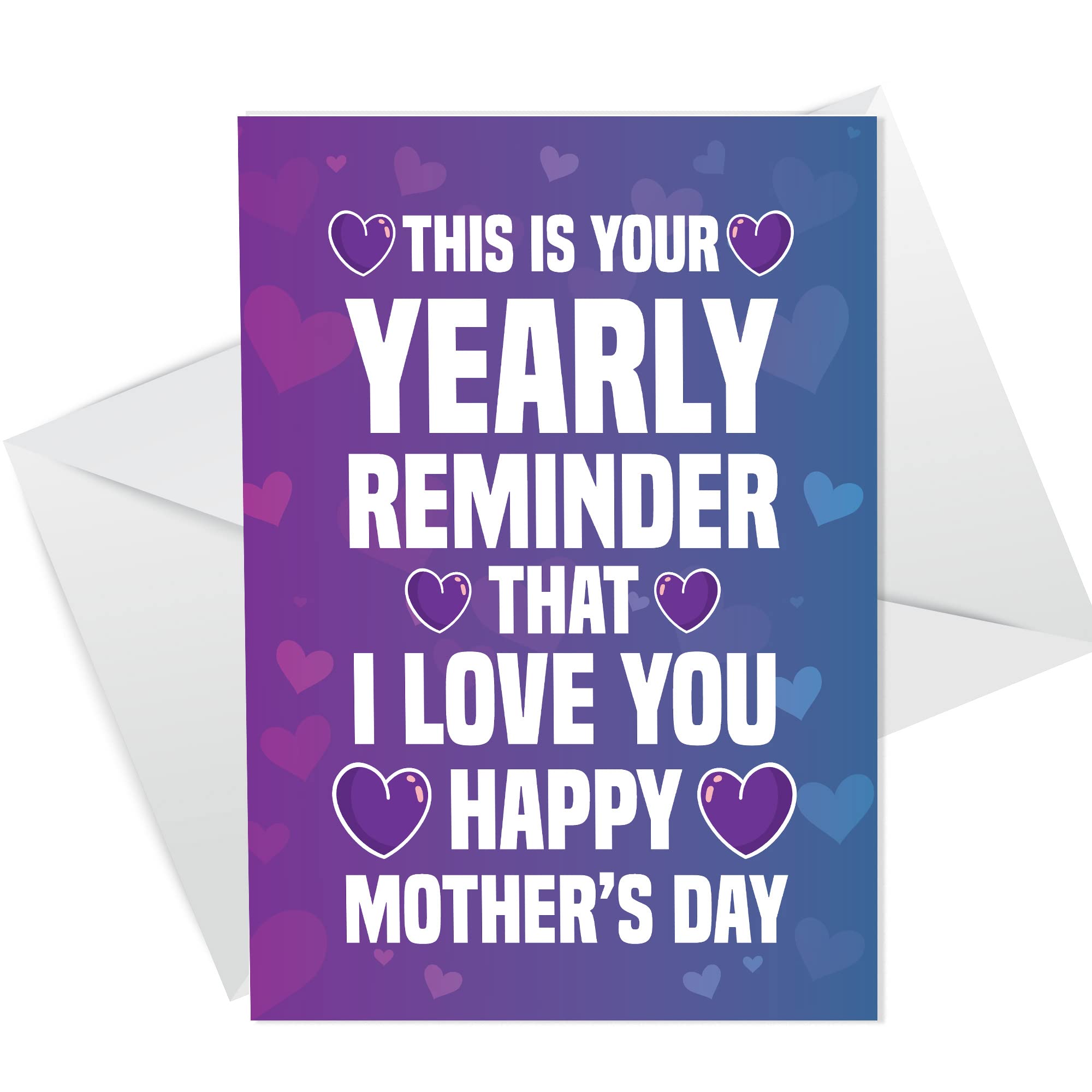 RED OCEAN Mothers Day Funny Card For Mum Cheeky Humour Mum Card From Daughter Son