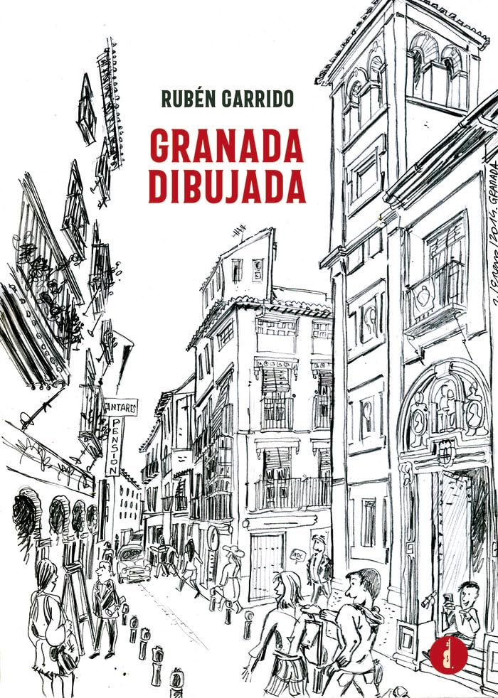 Granada dibujada pour habiller un mur vide avec un dessin d'art unique