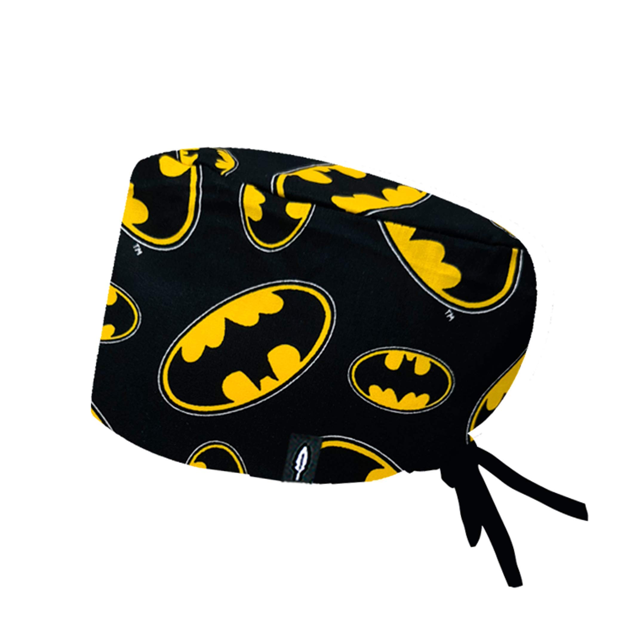 Surgical Cap Batman for Long Hair