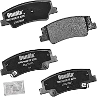 Vista 143 de Bendix Priority1 CFC154 - Juego de pastillas de freno de disco para Avanti II, Century, LeSabre, Regal, Riviera, chasis comercial, DeVille