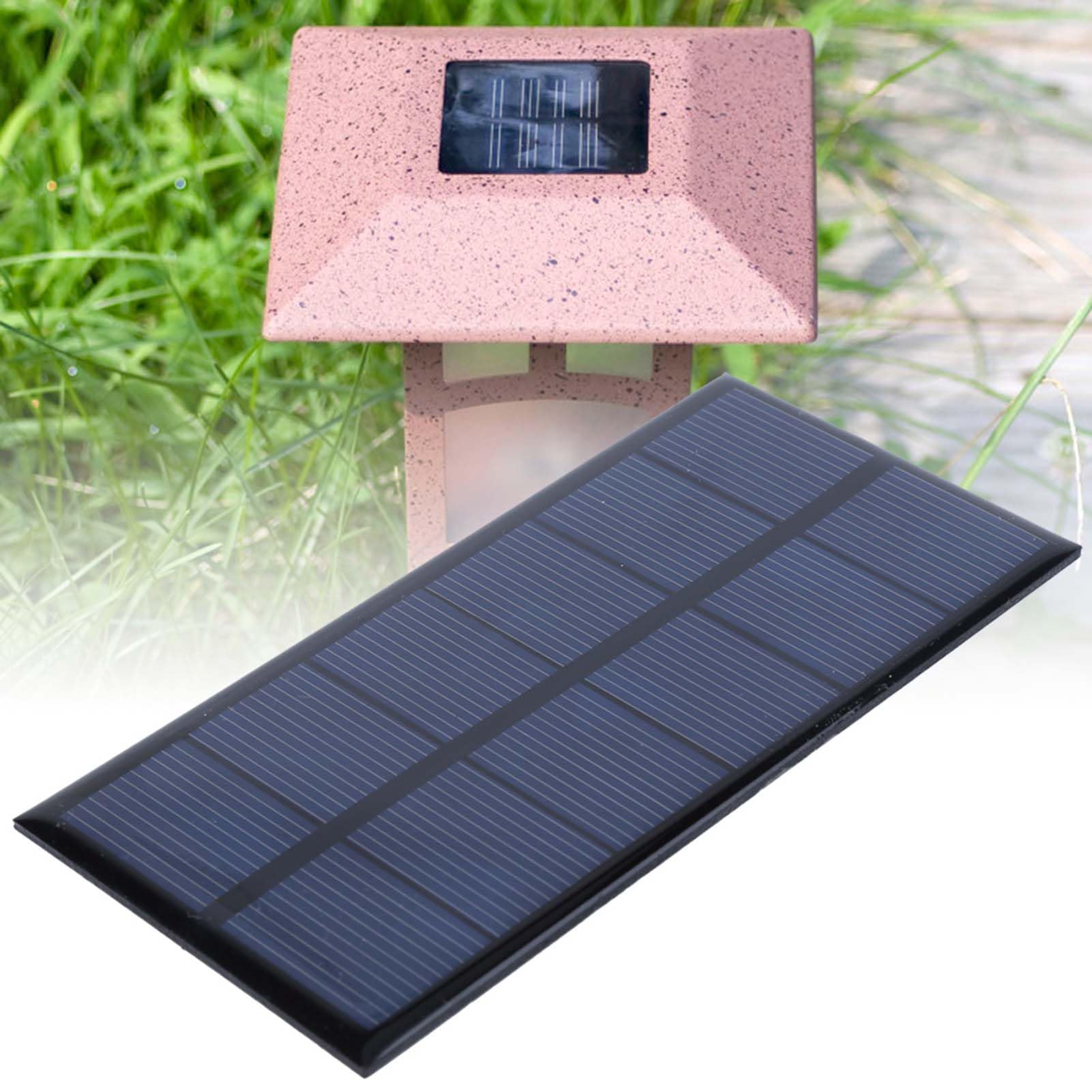 Panel słoneczny 1 W 3 V, mini panel słoneczny DIY krystaliczny silikonowy panel słoneczny do ładowarki DIY