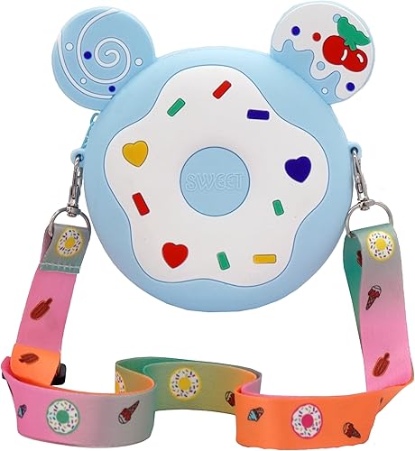 Sweet Kids - Bolsa de dona en cajas como regalo, donas como juguetes para niños de 3, 4 y 5 años, donas cruzadas como bolsas de regalo para regalos