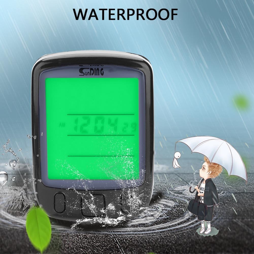 DEWIN Bike Computer, Outdoor Cycling Waterproof Bike Speedometer Bicycle Accessory : Sports & Outdoors