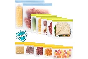 Reusable Plastic Bags: An Eco-Conscious Guide to Our SPLF 12-Pack Silicone Storage Solutions