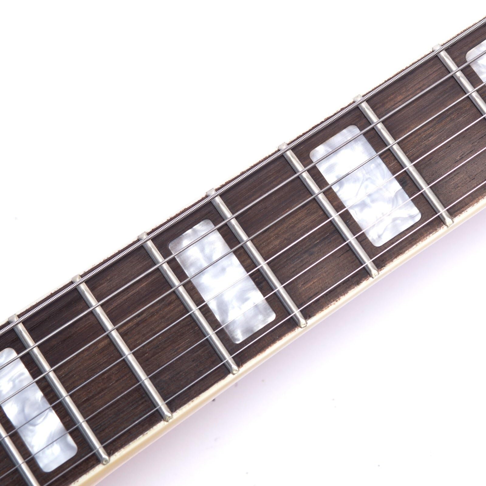 Gitara Elektryczna Gitara Elektryczna W Kolorze Naturalnego Drewna Korpus Hollow Body Osprzęt Chromowany