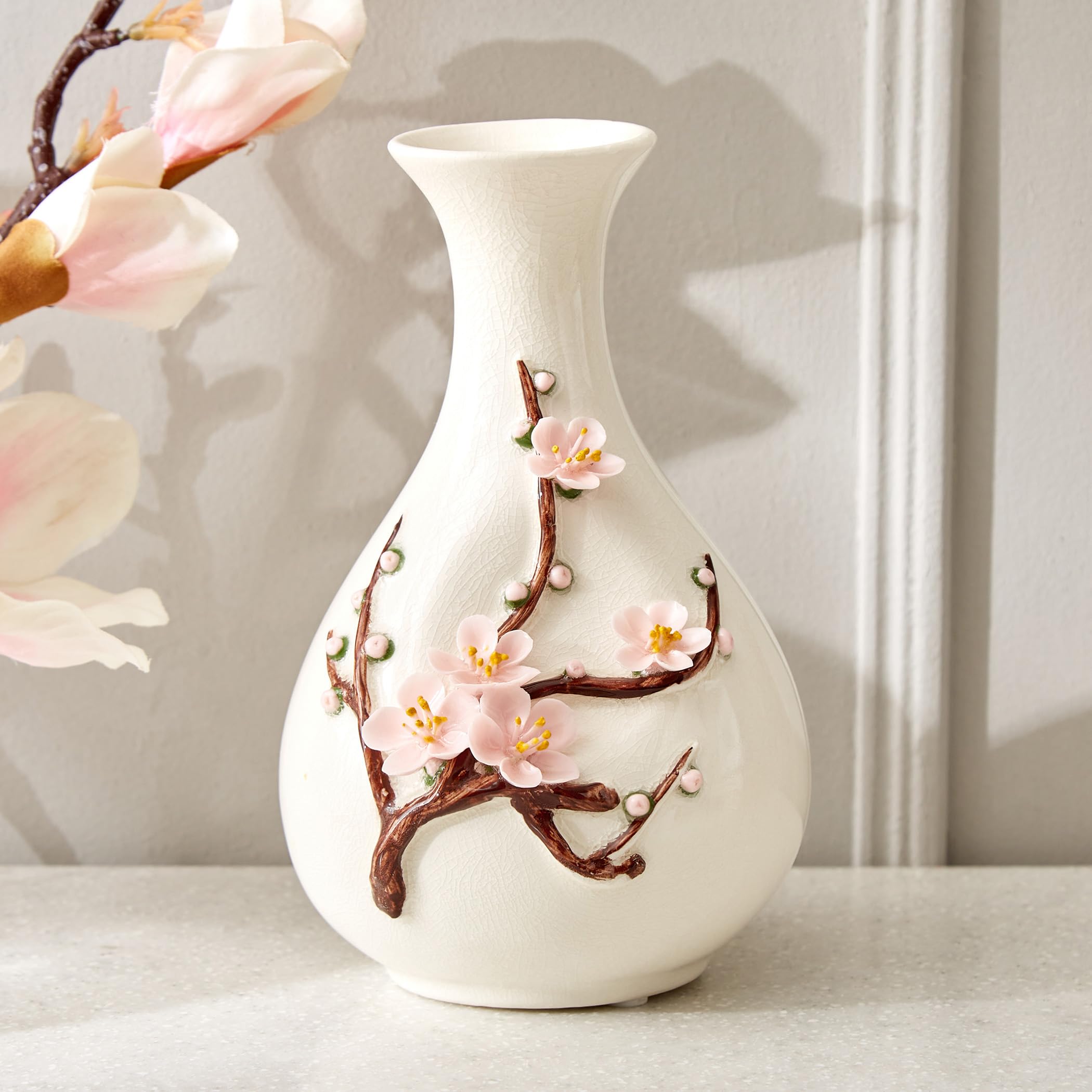 Home Centre Splendid Senorita Ceramic Floral Vase-image-23