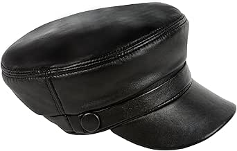 Luxury Handmade Leather Baseball Cap - Unisex Designer