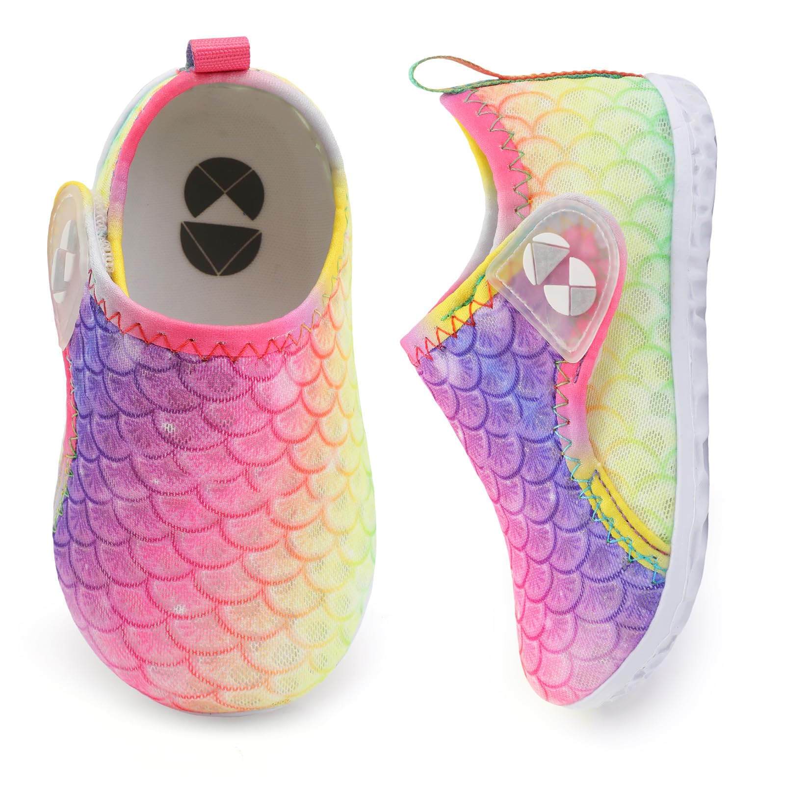 Centipede Demon Toddler Water Shoes for Girls Boys Kids Barefoot Swim Beach Aqua Socks Summer Sandals Breathable Quick Dry for Pool River Outdoor Water Sports