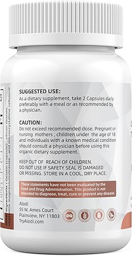 Miniatura 5 de Alodi Super Mushroom Blend - Lions Maine, cola de pavo, Reishi, Chaga, Cordyceps Meshima Maitake Shiitake Tremella Porcini Enoki todo en 1