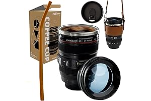 Photographer's Delight: Camera Lens Coffee Mug - The Ultimate Photography Accessory